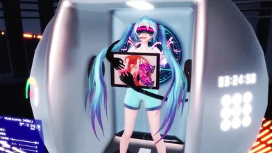 Miku in the Tickle Sphere: A Hentai Adventure