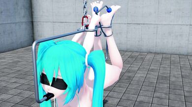 "Bondage Bound Beauties: Futa Miku Restrained and Tickled!"