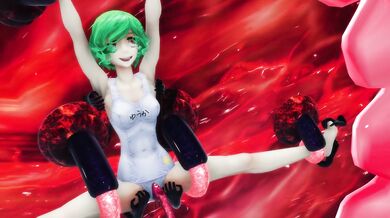 'Monstrous Tentacles Catch and Tickle Naughty Maiden'