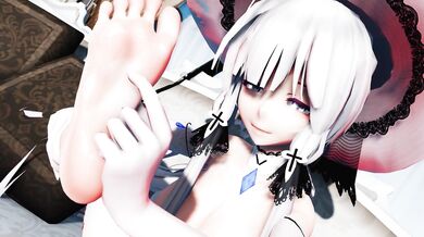 "The Naughty Housewife: Exposing Her Sexy Foot Fetish"