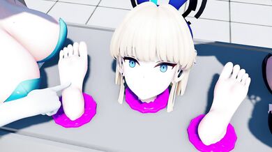 'Tortured Miko Gets Her Tiny Feet Teased in a Cramped Box'