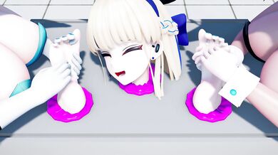 'Tortured Miko Gets Her Tiny Feet Teased in a Cramped Box'