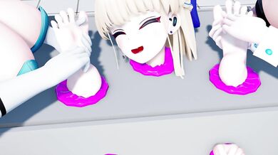 'Tortured Miko Gets Her Tiny Feet Teased in a Cramped Box'