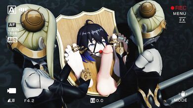 "Futa in Wall Banged by Jackhammer and Tickled."