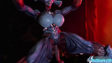 "The Naughtiest Summoner: DaSharky3d and her Pet Monster"