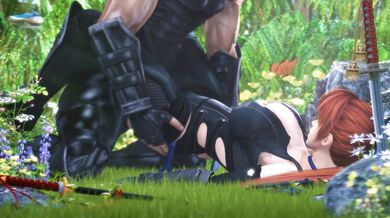 "Sneaky Ninja Steals the Virginity of a Woodland Maiden"