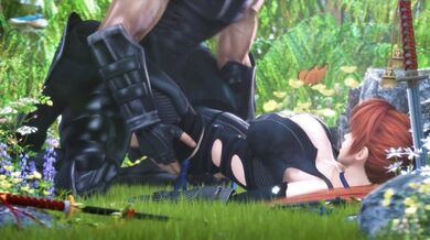 "Sneaky Ninja Steals the Virginity of a Woodland Maiden"