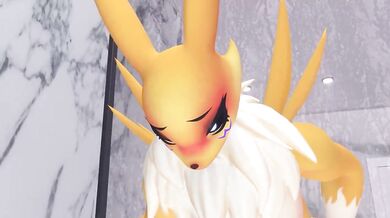 "Entering the room, she was greeted by a warm welcome as the door creaked open, inviting her in with a sultry voice."