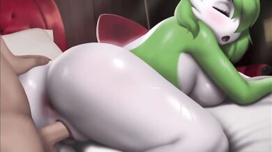 Rewritten as: "A Gardevoir's Sensual Adventure with Fluffy Toys"