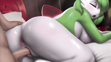 Rewritten as: "A Gardevoir's Sensual Adventure with Fluffy Toys"