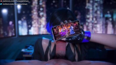 'The Flower of Springtime (Original) - Reina Mishima by Bouquetman'