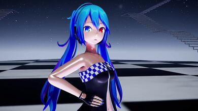 'Hibikase - Hatsune Miku (Dark Skin) - Inwerwm'