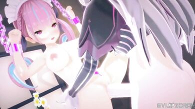 'Lusty Luna Loves Her Holo-Guy'