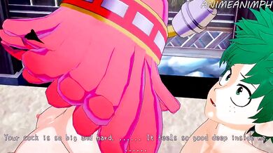 "My Hero Academia - Mei Hatsume Takes Deku Rear Entry"