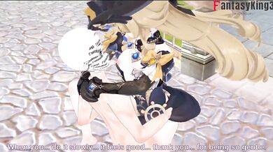 "Naviagasm: The Intense Impact of Genshin's Hands"