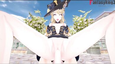 "Naviagasm: The Intense Impact of Genshin's Hands"