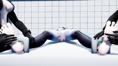 'Miku's Painful Tickle Session: Strapped to a Table'