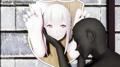 "Maji Tickles Emilia-tan: A Squirming Hentai Adventure"