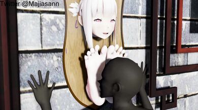 "Maji Tickles Emilia-tan: A Squirming Hentai Adventure"