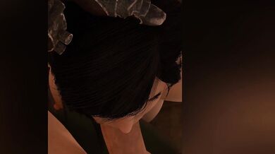 "Breakfast at the Sector 7 Church with Tifa Lockhart and Her Mouth-Watering Blowjob Skills"