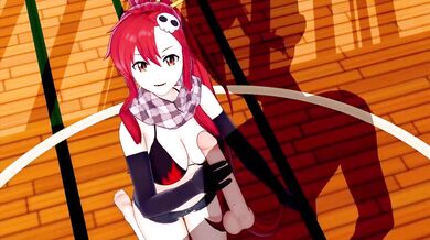 'Licking and Sucking on Yoko Littner's Boobs and Pussy '