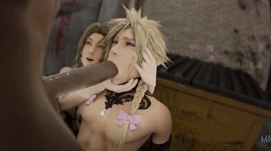 "The Flower Shop Assistant: Aerith and the Naughty Gardener"