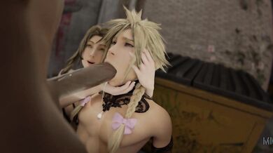 "The Flower Shop Assistant: Aerith and the Naughty Gardener"