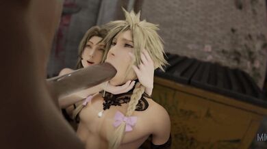 "The Flower Shop Assistant: Aerith and the Naughty Gardener"