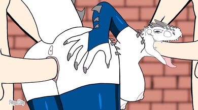 'Two White guys enjoy the servitude of Indominus Rex'.