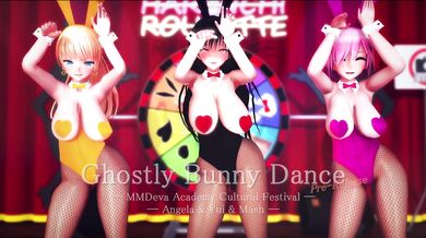 'The Curious Case of Yui, Mash, and Angela Bunny Girls'