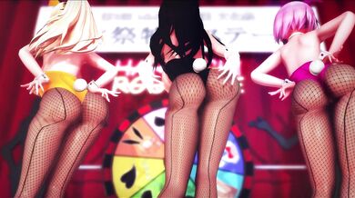 'The Curious Case of Yui, Mash, and Angela Bunny Girls'