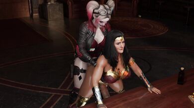 'Mighty Amazonian Queen Gets Double Penetrated by Badass Biker '