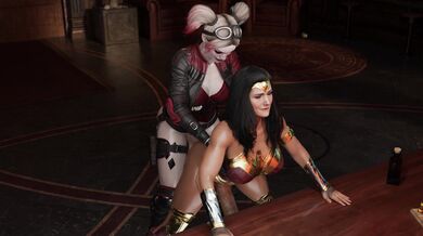 'Mighty Amazonian Queen Gets Double Penetrated by Badass Biker '