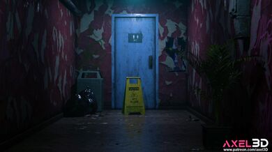 'Final Fantasy VII Fap Adventure: Tifa and Cloud's Wild Public Bathroom Sexcapade'