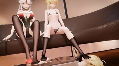 'The Sparkling Splendor of Ningguang and Lumine'