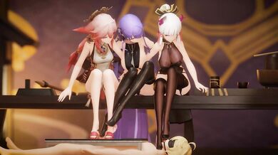 'The Sparkling Splendor of Ningguang and Lumine'