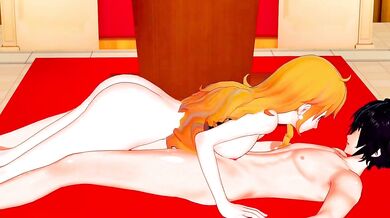 "Splashing the Seven Seas with Nami's Booty Shake"