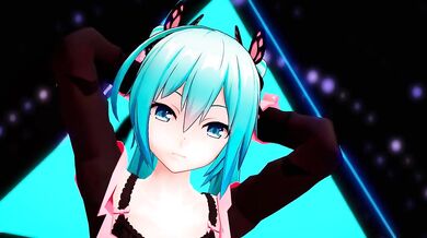 'Tits and Ass: Miku's Nude Dance in Front of Mirrors'