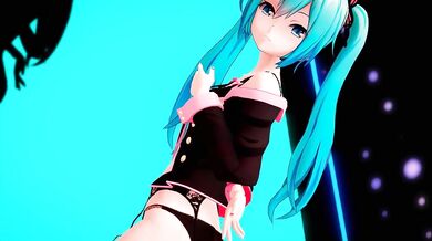 'Tits and Ass: Miku's Nude Dance in Front of Mirrors'