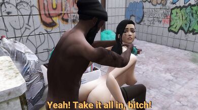 'A Desperate Housewife Takes Dirty Pleasures With Grimy Street Lurkers - Part 1'