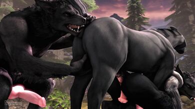 "The Riding of the Wolf: A Hentai Adventure with a Horse"