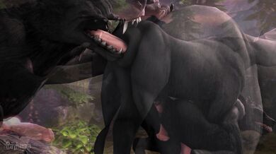"The Riding of the Wolf: A Hentai Adventure with a Horse"