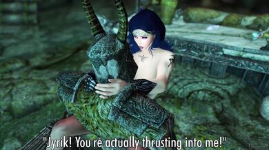 "The Erotic Journey of a Skyrim Warrioress and her Draugr Lover in the Land of Deathlords"
