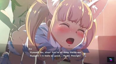 "Sexy Petite Maid Iko Gets Fucked by a Stray Cat in the Shower."