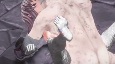 Rebecca, the sexy nun, is making sweet love to her holy knight.