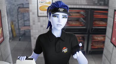 "Satisfying the Pizza Slut with White Phy3D"