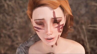 'Female Dragonborn Warrior Fights a Giant Ogre!'