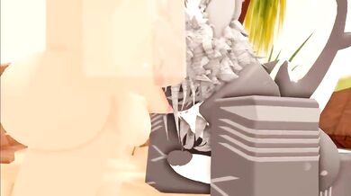 "[XOVOSI] - Filling shark's bussy" can be rewritten as "The Shape of Love: Filling the Shark's Bottomless Pit."