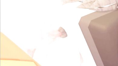 "[XOVOSI] - Filling shark's bussy" can be rewritten as "The Shape of Love: Filling the Shark's Bottomless Pit."