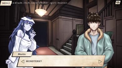 "The Sexy Monster Girl and Her Master: A Day at the Manor"